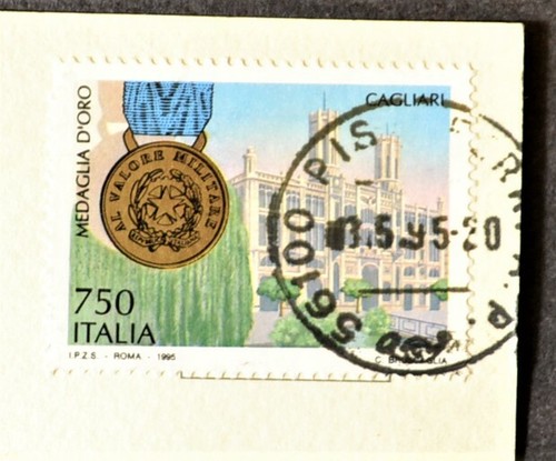 Francobollo lire 750 - da,