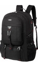 Zaino da viaggio impermeabile da 80 l, zaino da campeggio, zaino in tela