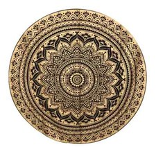 Arazzo mandala rotondo indiano