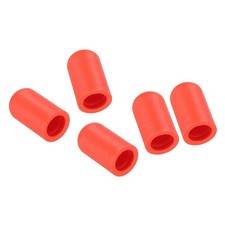 Drum Mute Drumstick Silent Tip Drum Dampener Pratica Percussioni Rosso 5pz