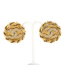 Orecchini con clip logo CHANEL