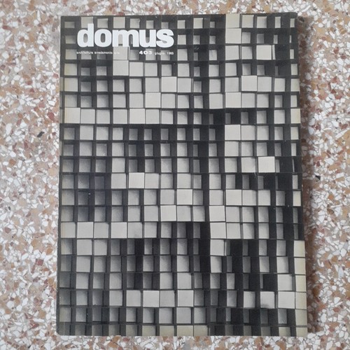 Domus 403 1963 enzo mari - enzo, marco