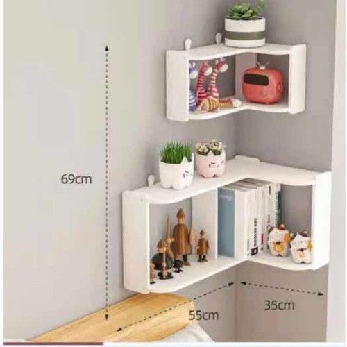 Set mensole muro ad - 2,