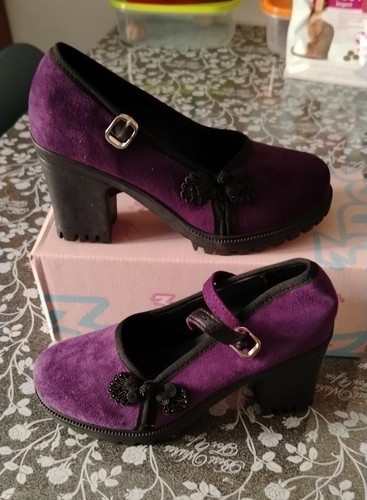 Scarpe donna color viola - color,
