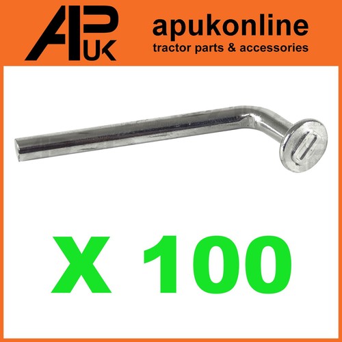100x clip perno blocco - clip,