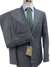 ABITO UOMO SARTORIALE GRIGIO ANTRACITE MADE IN ITALY 60 LANA  AUTUNNO INVERNO