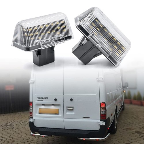 2pc led luci targa - luci,