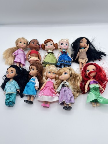 Lotto bambole disney store - disney,