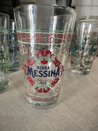 Birra messina bicchieri - birra,