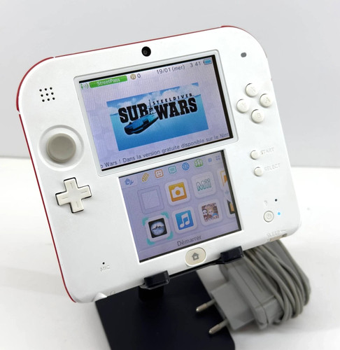 Nintendo 2ds rosso bianco - rosso,