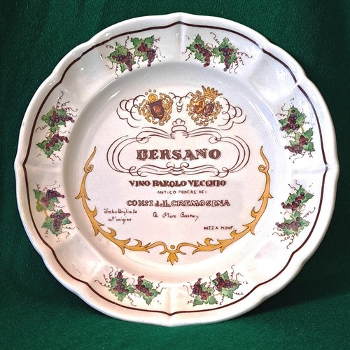 Piatto bersano vino - piatto,
