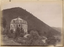 Casa Di Monsieur Hippert A Celles-Sur-Plaine (Vosges) . Stampa Albume D'Uovo