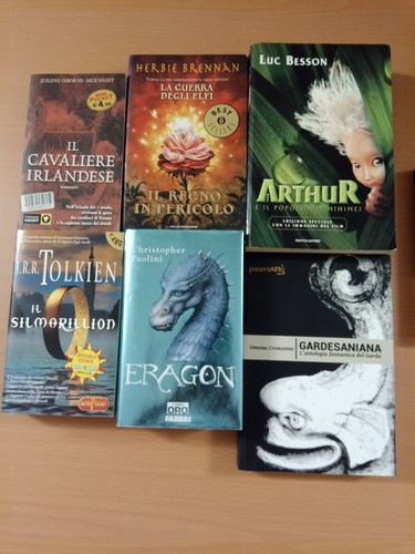 Lotto libri fantasy 1 - 6,