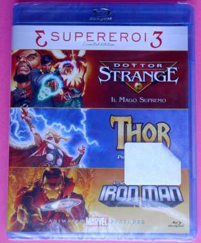 Blu ray supereroi - blu, limited