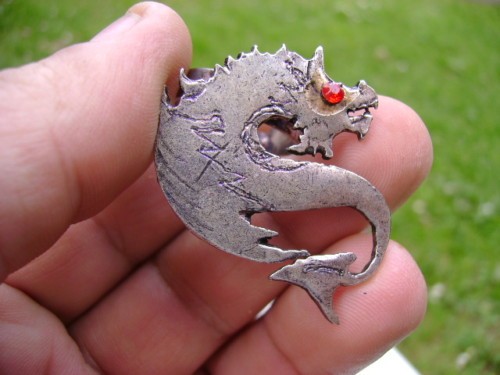 Anello con drago - con,