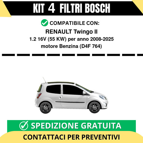 Kit filtri bosch - 4,
