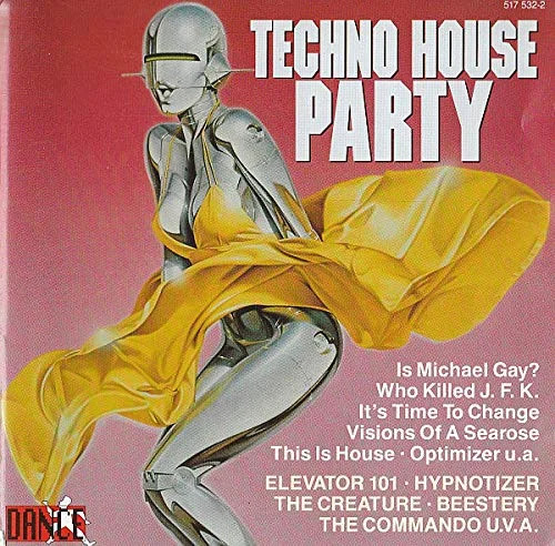 Techno house party - techno, cd