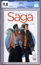SAGA #1 CGC 9,8 NM/MT pagine