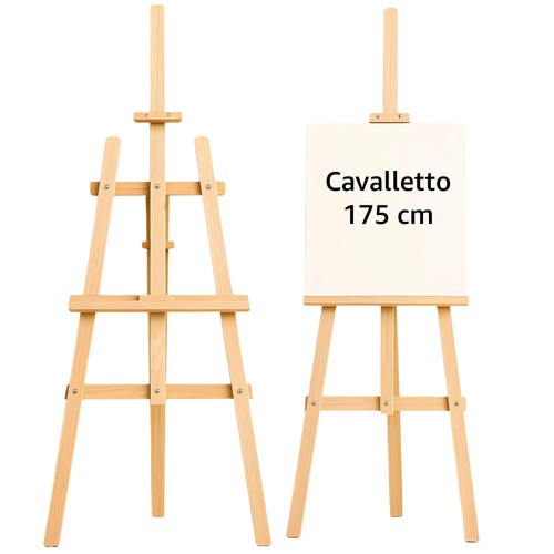 Cavalletto pittura legno - cavalletto,