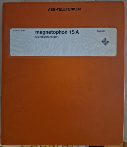 Aeg telefunken m15a manuale - telefunken,
