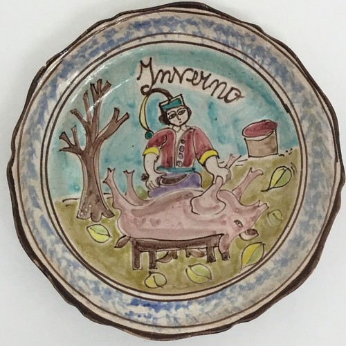 Alzata centrotavola ceramica - alzata,