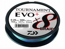 Daiwa Tournament X8 Braid EVO+