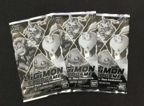 Digimon tcg winner pack - tcg, new