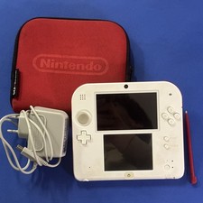 Console NINTENDO 2DS -BIANCA - con CUSTODIA, Pennino E CARICATORE ORIGINALE