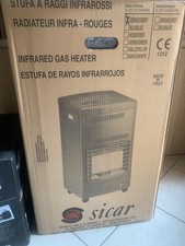 STUFA A GAS Sicar Euro 90 4200W GPL - Grigia Bombola