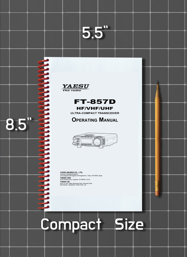 Yaesu 857d manuale - yaesu, ft-857d
