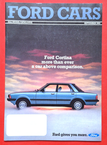 Ford cars 1982 - 1982, brochure