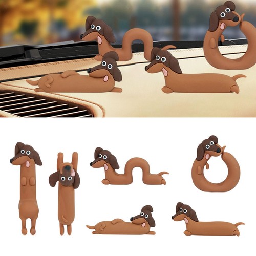 Statuette cane bassotto - 6x,