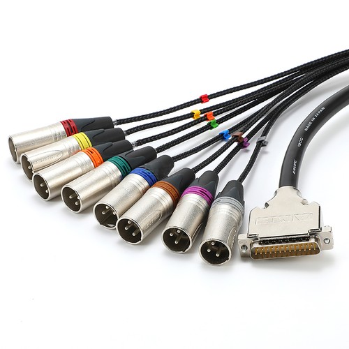 Cavo xlr pin sub a - da, d