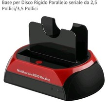 HARD DISK  Docking Station Base per Disco Rigido USB 2.0  BACKUP
