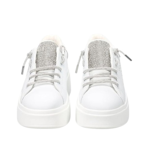 Sneaker tosca blu glamour - sneaker,