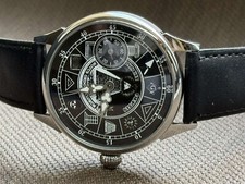 Orologio Vintage Mason Molniya Meccanico Polso Massonico Russo URSS Molnja Raro.