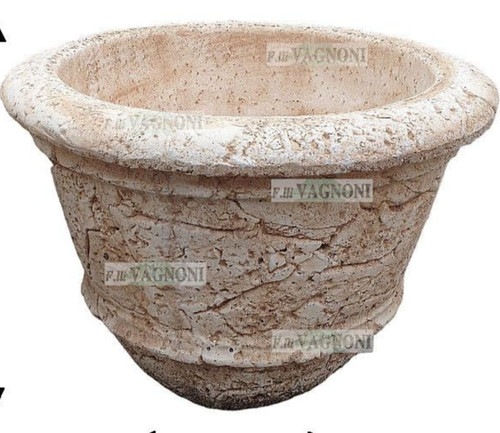 Vaso fioriera mortaio - mortaio, vasca