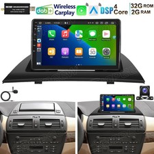 DAB+ per BMW X3 E83 2004-2012 autoradio Android 15 GPS navigatore WIFI BT Carplay RDS