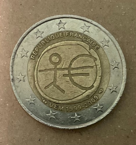 Moneta rara euro francese - euro,