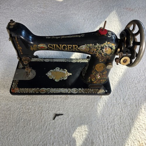 Antique 1910 singer red eye - antique,