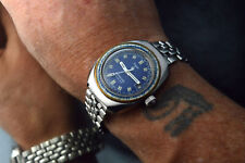 PHIGIED CARIBBEAN RARE MEN'S "JUNIOR" 200MT STAINLESS STEEL DIVER BAKELITE BEZEL