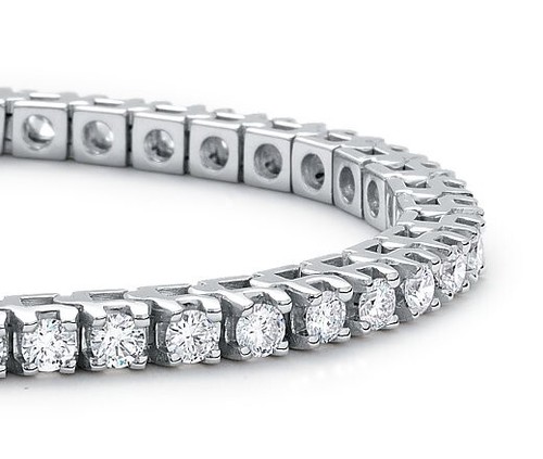 Bracciale tennis color - bracciale,