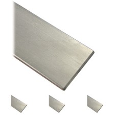 Acciaio piatto acciaio inox grezzo non rettificato V2A ferro piatto materiale piatto VA fino a 145 cm