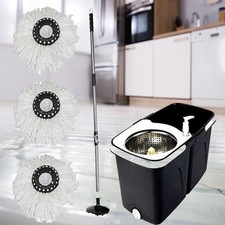 Scopa e secchio girevole 360°