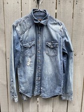 Camicia zara uomo - zara, denim
