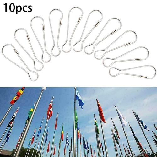 10pcs bandiera pole clip - bandiera,