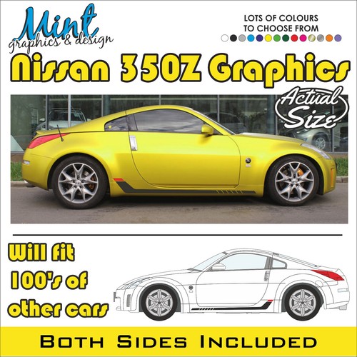 Nissan 350z strisce - 350z, laterali