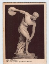 Cartolina Discobolo di Mirone