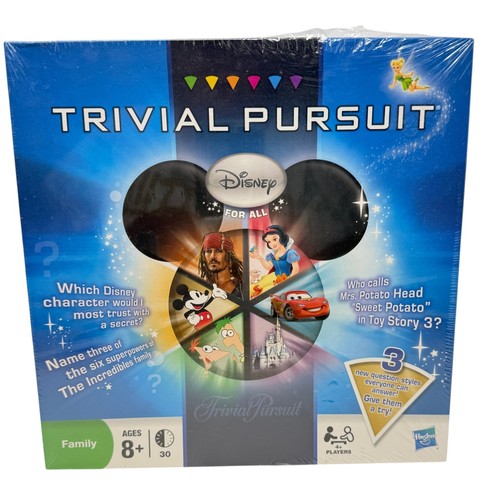 Hasbro trivial pursuit disney - trivial,