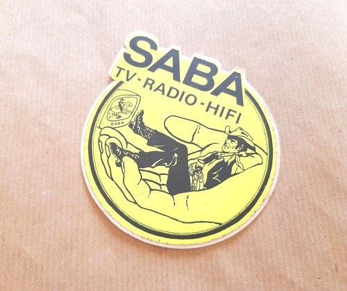 Adesivo stickers vintage - , saba